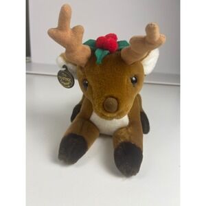 The Heritage Collection‎ Ganz Bros Reindeer Plush Toy Christmas Stuffed Animal